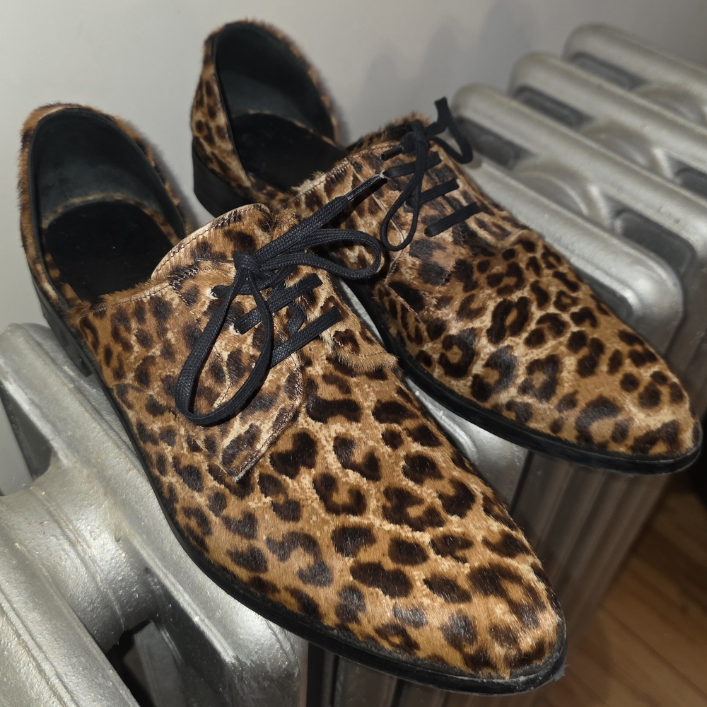 ☆Anthropologie Freda Salvador Leopard Print Shoes☆